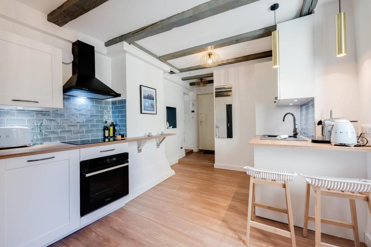 L'Escale Bleue - Apartment For 2 To 4 People In The Heart Of Annecy Luaran gambar